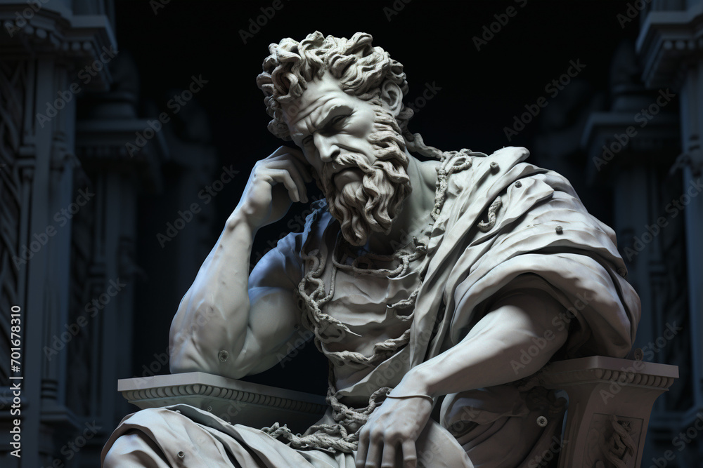 The aesthetics of Stoicism, the male sculpture The aesthetics of Stoicism, the male sculpture