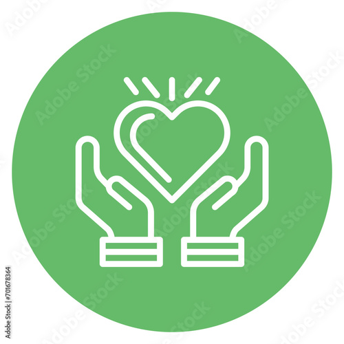 Respect Line Icon