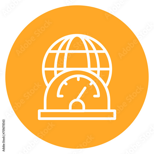 Network Speed Line Icon