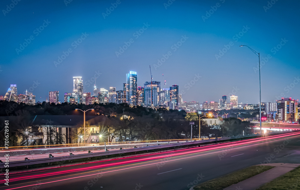 view of the city Austin,TX, E.E.U.U