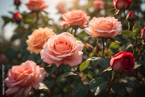 Pink roses.  © Jolie
