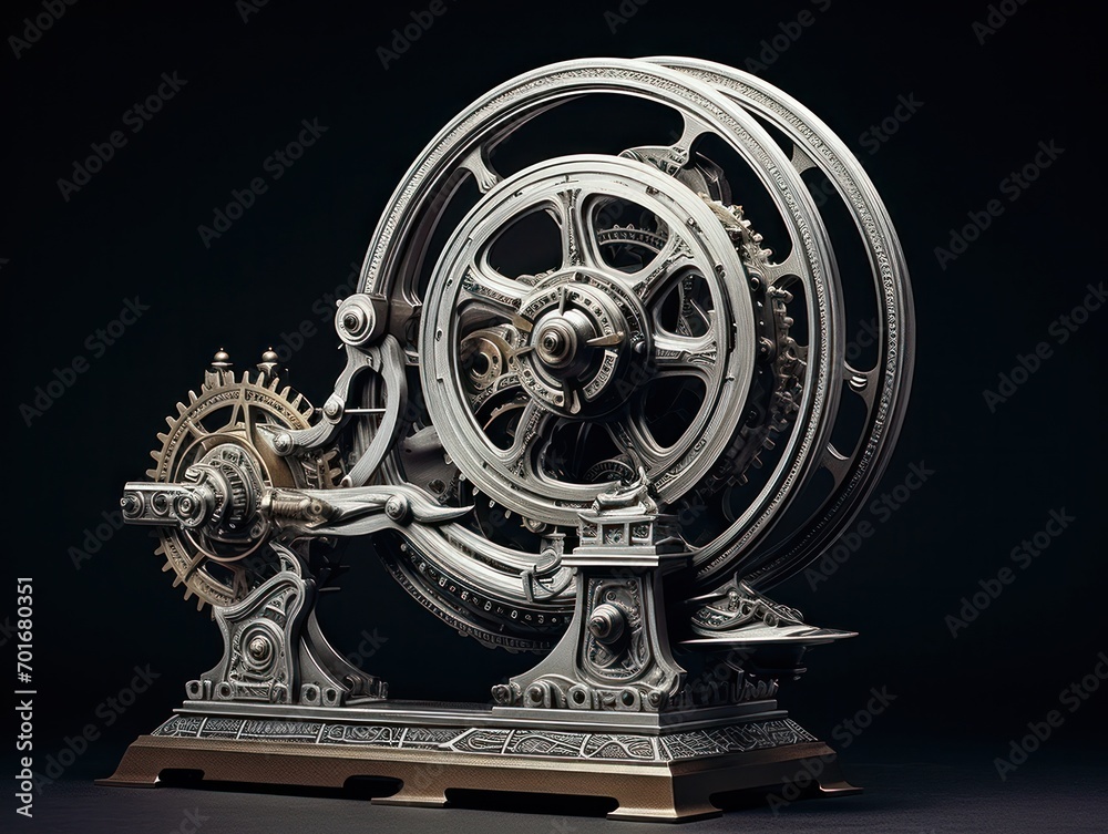 Obraz premium Mechanical Desktop Miracle