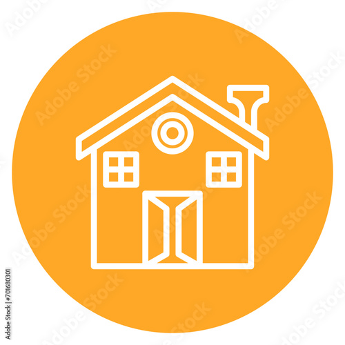 Accommodation Line Icon