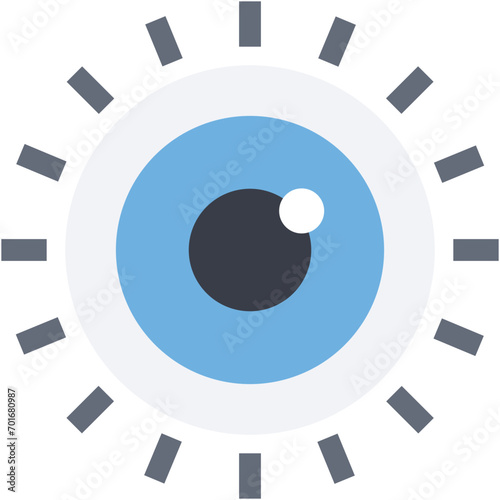 Brightness Flat Vector Icon