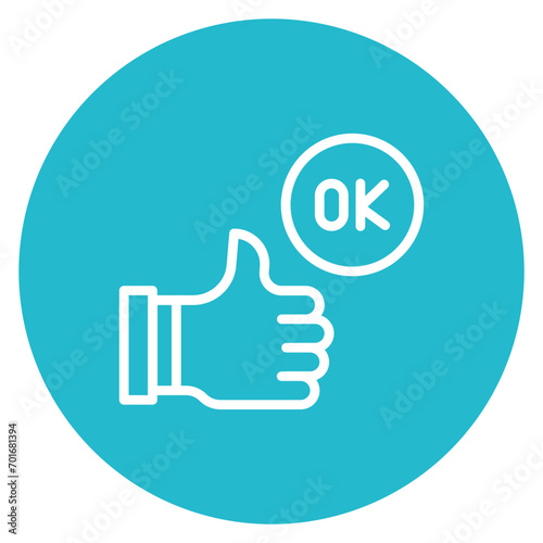 Shady Deal Line Icon