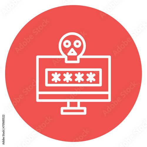 Compromised Official Line Icon