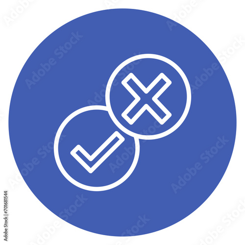 Deceitful Emblem Line Icon