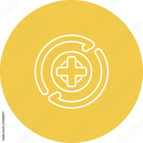 Remission Line Icon