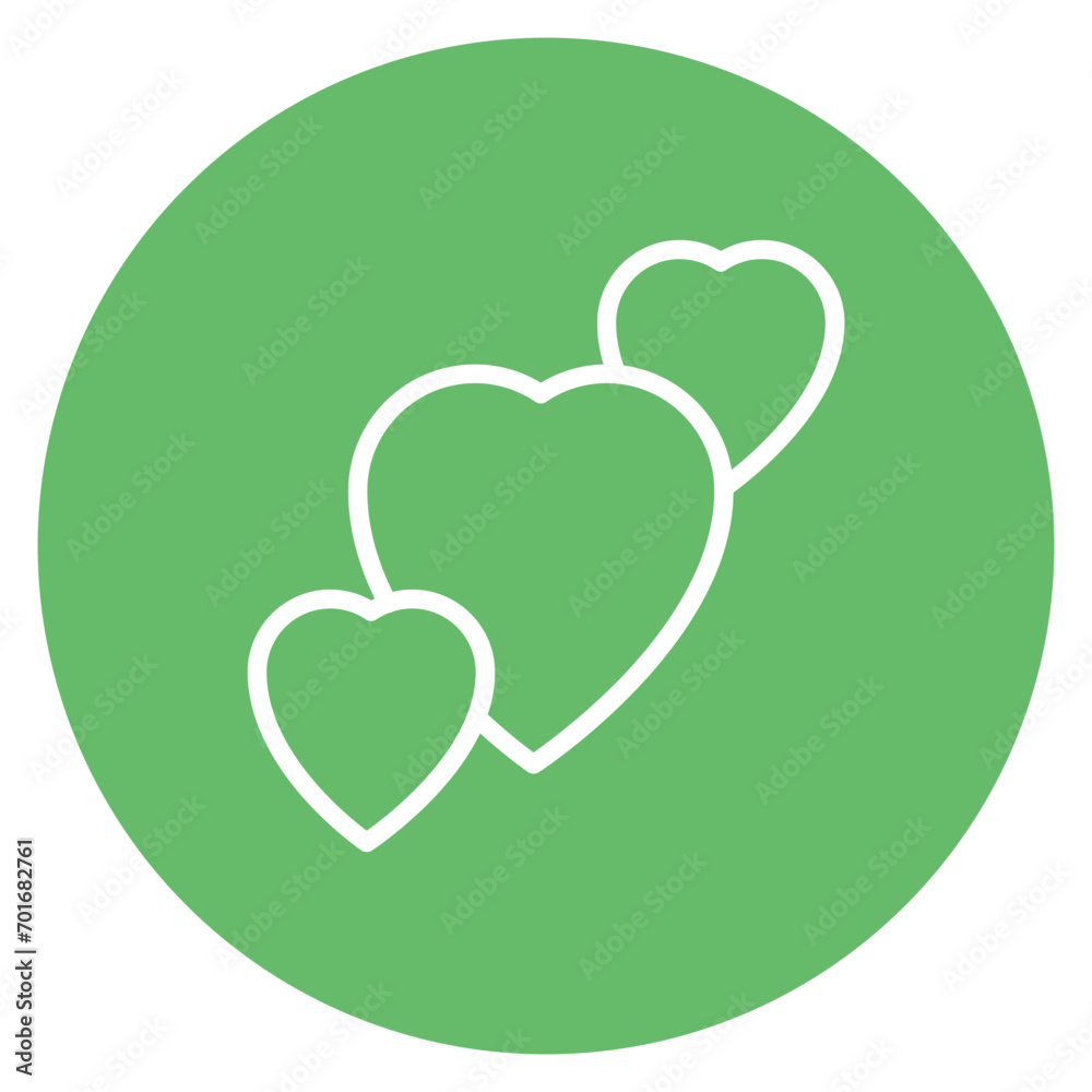 Fototapeta premium Love Line Icon
