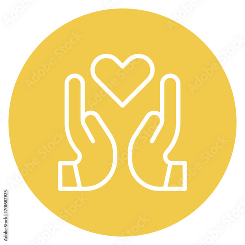 Compassion Line Icon
