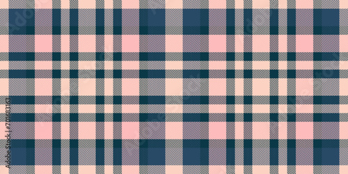 Panjabi vector fabric seamless, occupation pattern texture background. Window tartan check plaid textile in light and dark colors.
