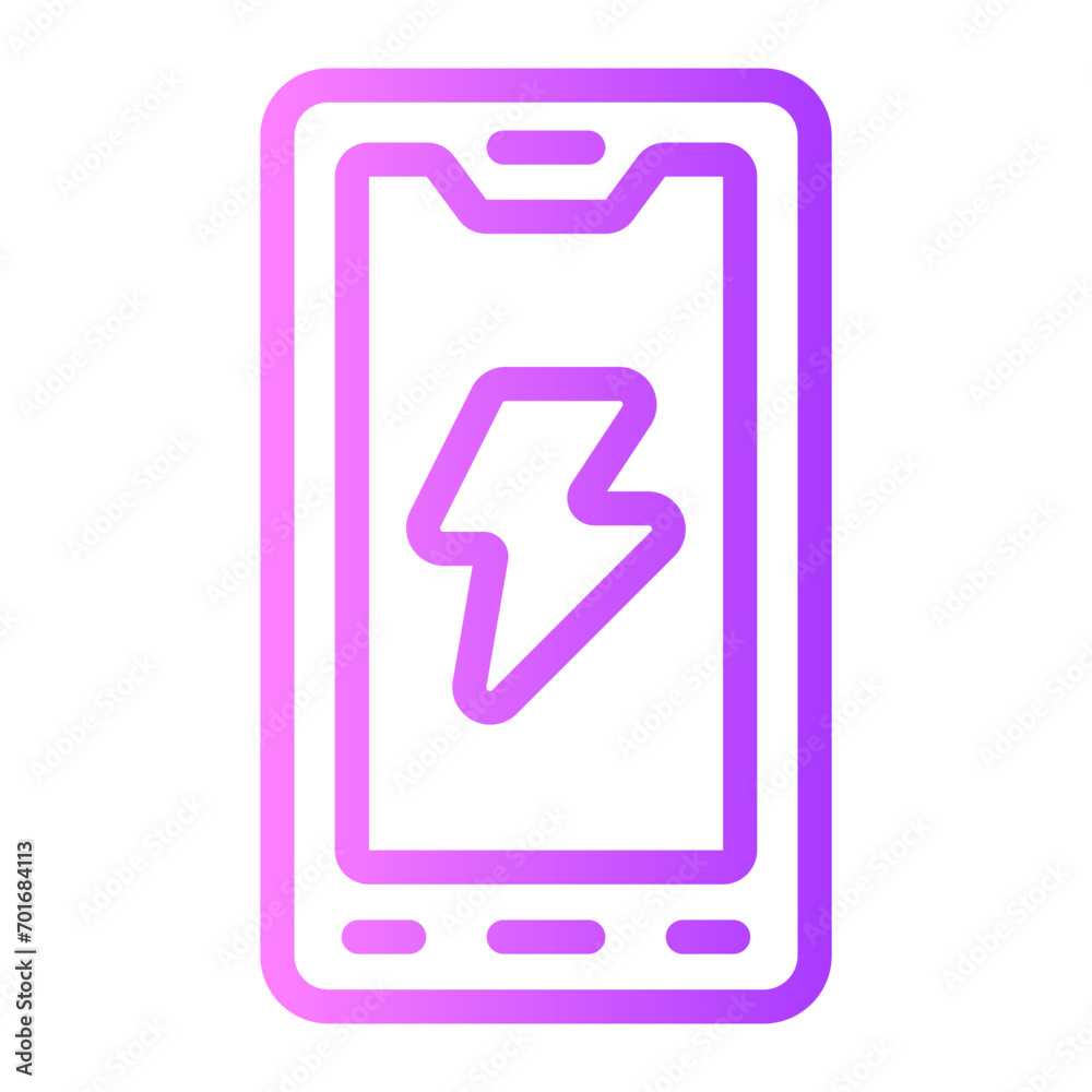 power gradient icon power gradient icon