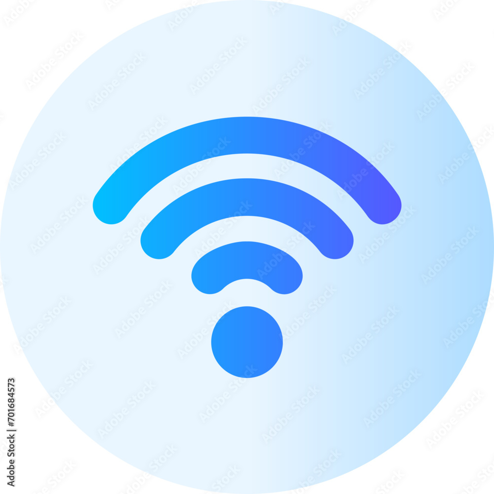 wifi gradient icon wifi gradient icon