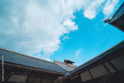 京都の天龍寺の庭園 © rika_portrait