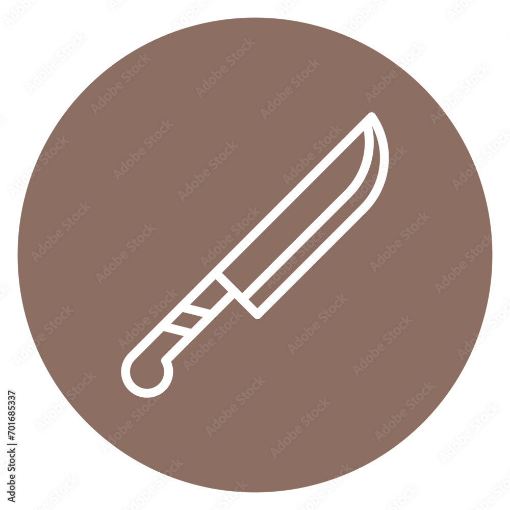 Knife Line Icon Knife Line Icon