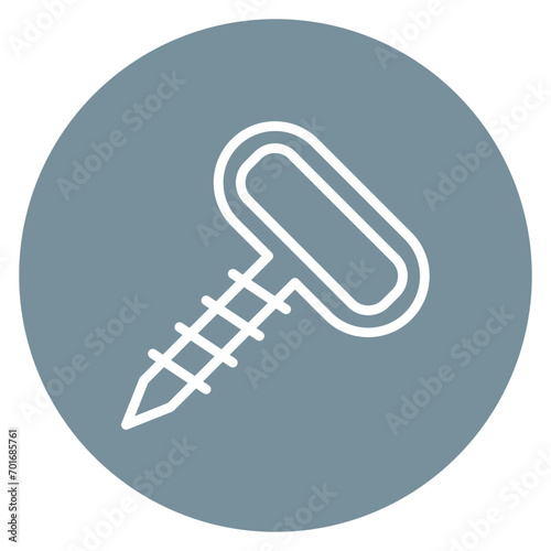Tendril Line Icon