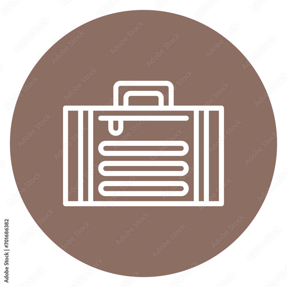 Luggage icon vector image. Can be used for Ski Resort. Luggage icon vector image. Can be used for Ski Resort.