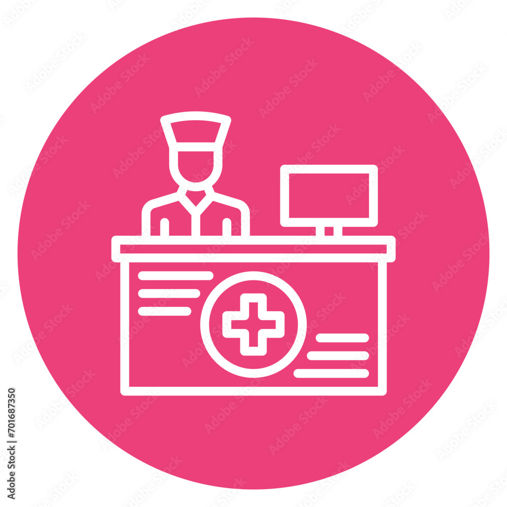 Nursing Service icon vector image. Can be used for Nursing. Nursing Service icon vector image. Can be used for Nursing.