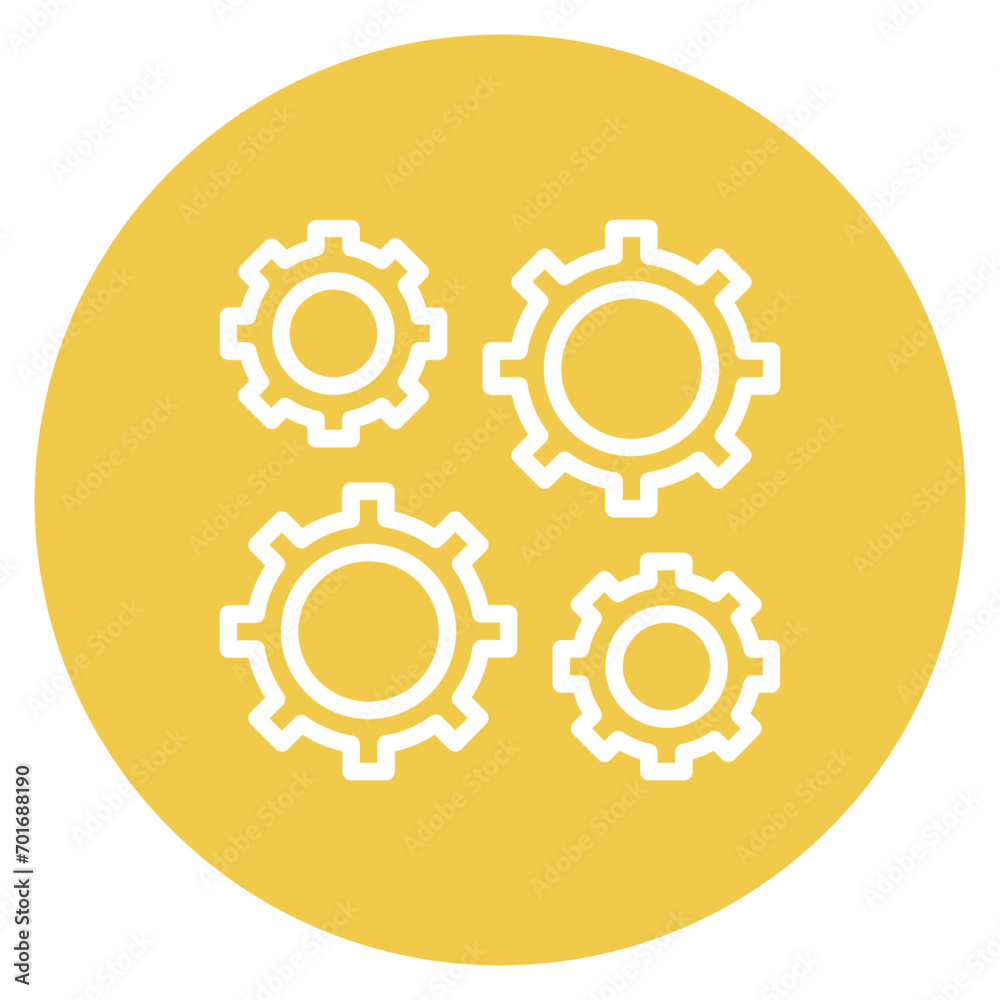 Mechanization icon vector image. Can be used for Cyberpunk. Mechanization icon vector image. Can be used for Cyberpunk.