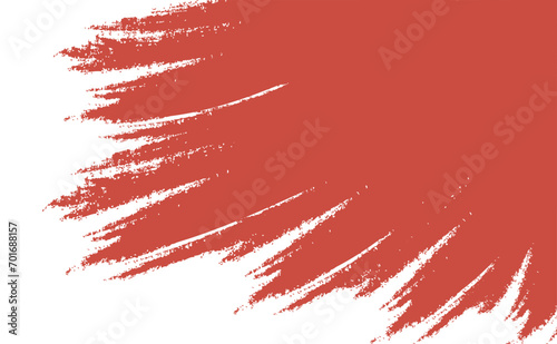 Red, pantone Poinciana, abstract pattern, watercolor brush stroke texture, grunge style. photo
