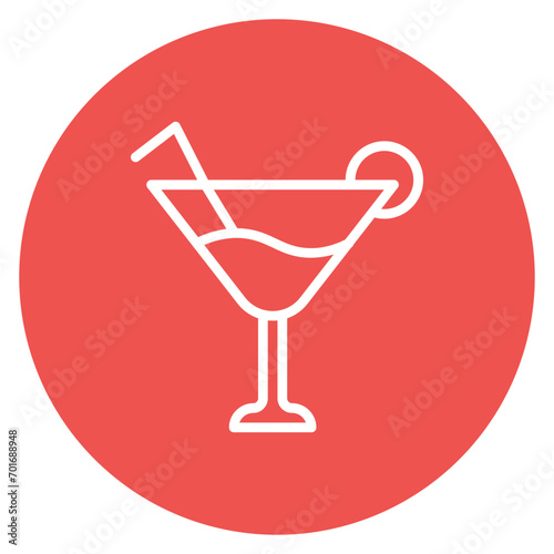 Cosmopolitan icon vector image. Can be used for Bar.