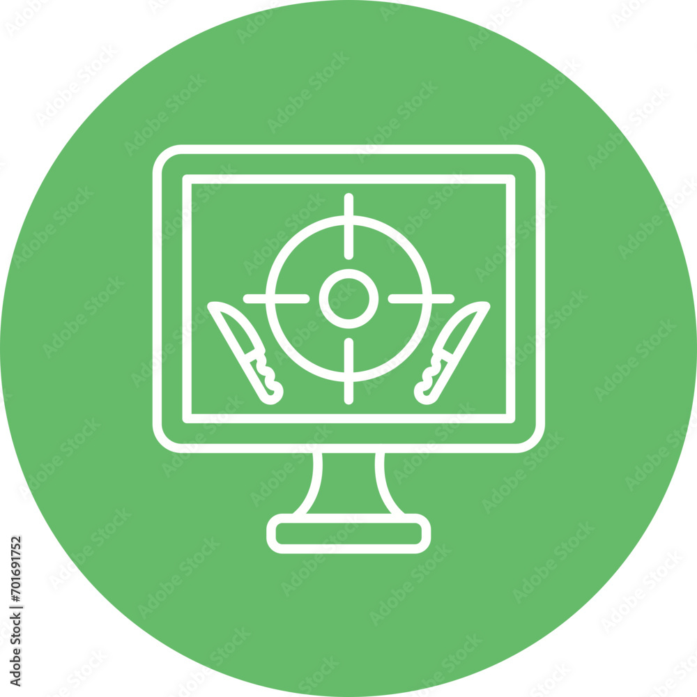 Target Line Color Icon Target Line Color Icon