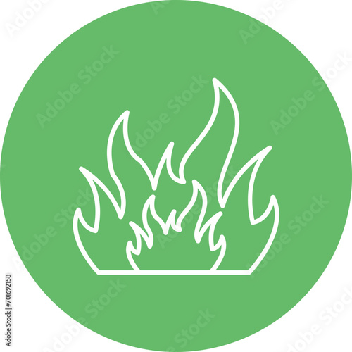 Fire Line Color Icon