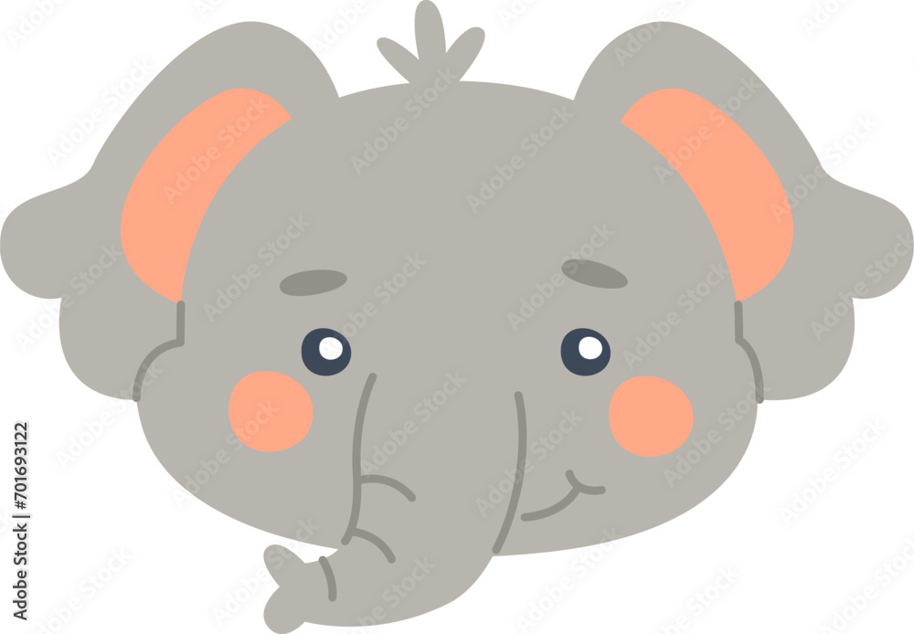 Elephant Animal Head Elephant Animal Head