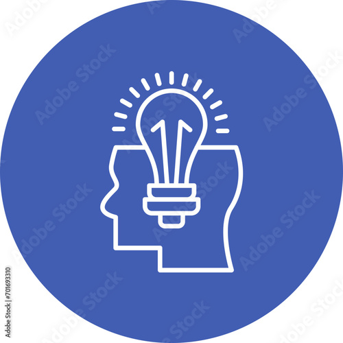 Inspiration Line Color Icon