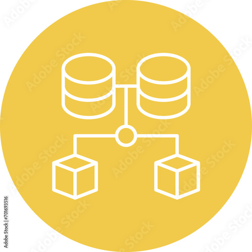 Massive Information Line Color Icon