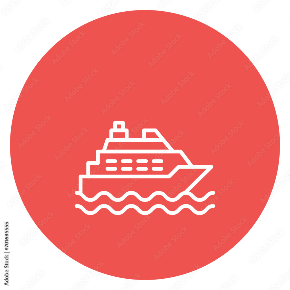 Cruise Line Color Icon