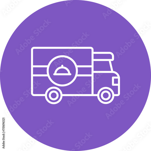Delivery Line Color Icon