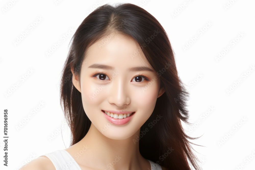 Portrait of a beautiful Asian woman. Ai generated. Portrait of a beautiful Asian woman. Ai generated.
