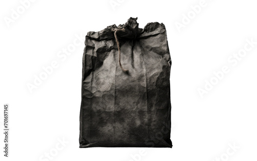 A Delicate Balance as Charcoal Graces the Paper's Embrace Isolated on a Transparent Background PNG photo