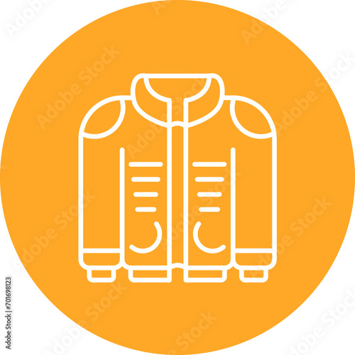 Jacket Line Color Icon