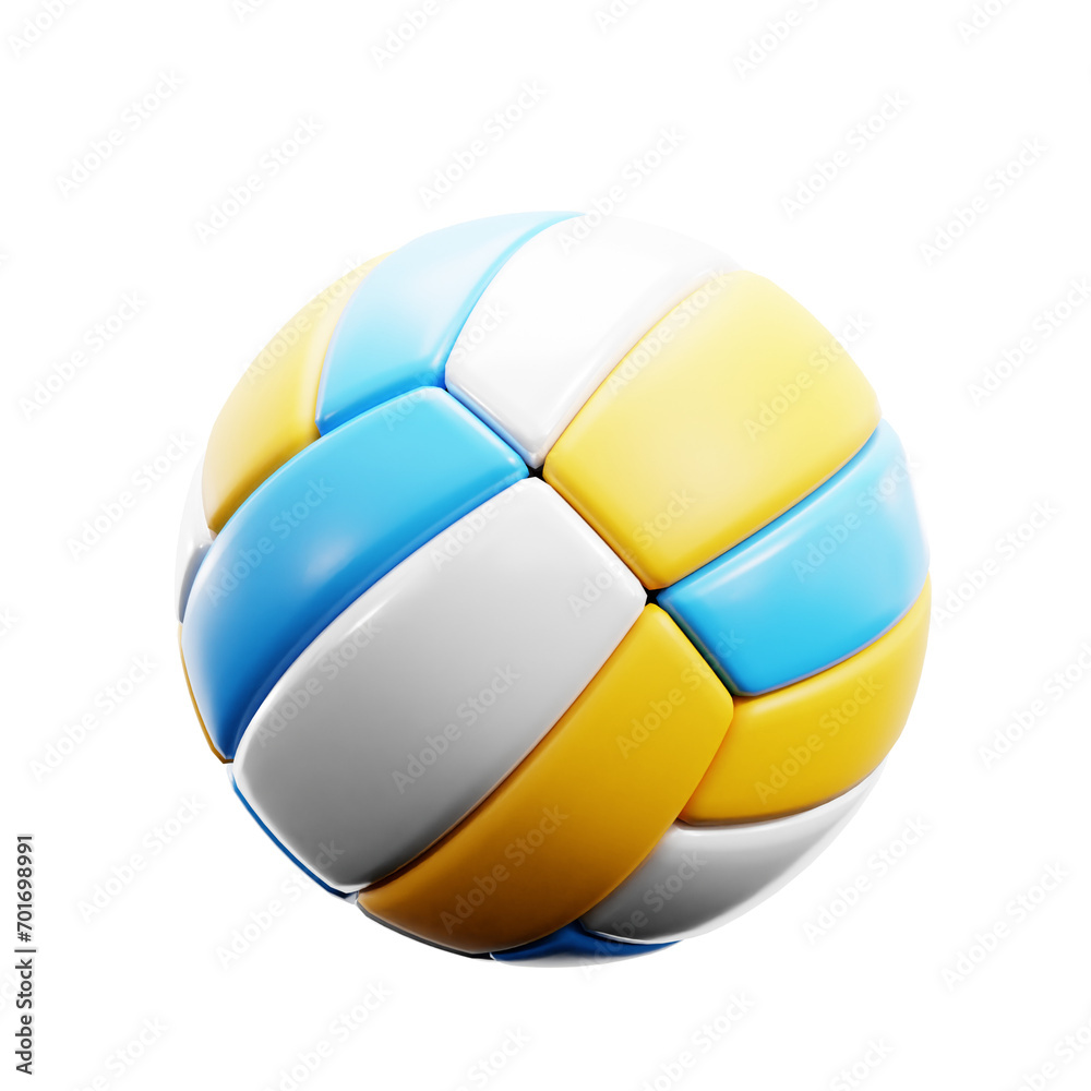 Volley ball 3d Icon