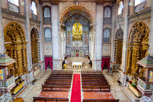 interior of the church of Nossa Senhora da Conceição, municipality of the city of Santarem photo