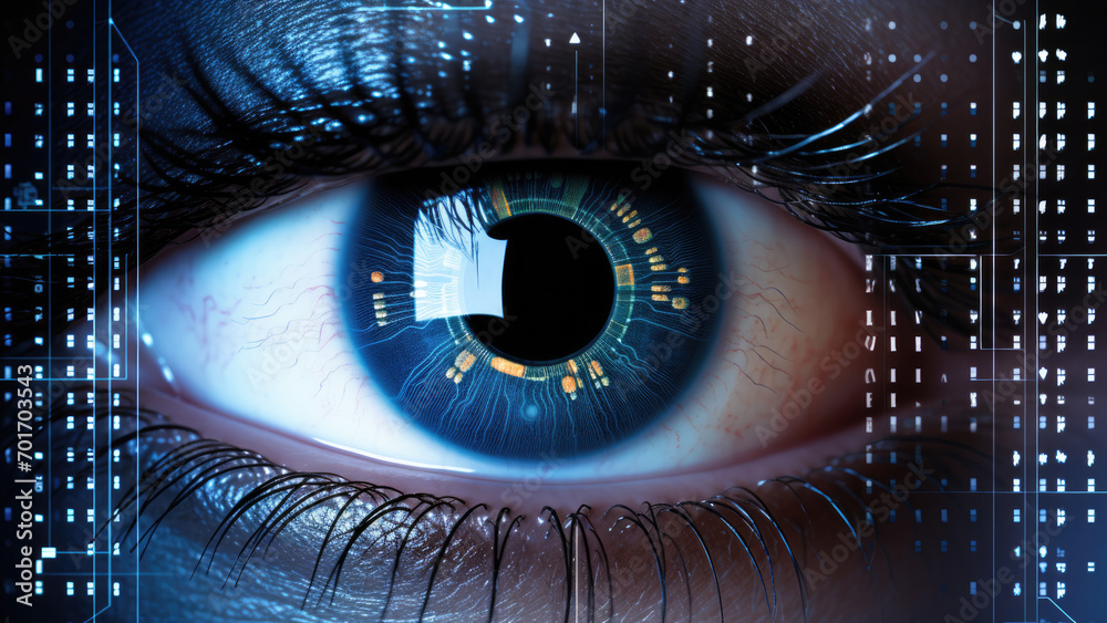 Biometric Blend: Human Eye Interwoven with Digital Encryption