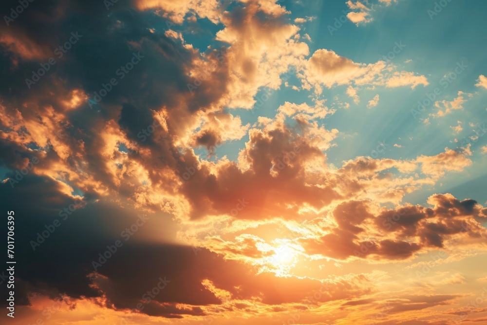 A plane flying in the sky at sunset. Ideal for travel and adventure concepts A plane flying in the sky at sunset. Ideal for travel and adventure concepts