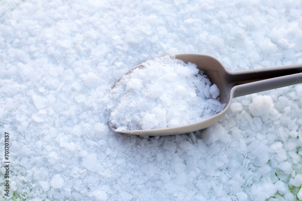 Sodium Hydroxide or NaOH, caustic soda