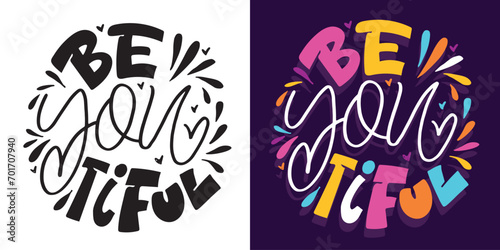 Lettering cute print postcard. T-shirt design, mug print, lettering art poster, fashion sticker.