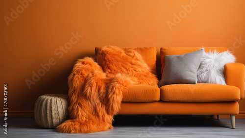 Saffron Serenity Corner: Stylish Yellow Sofa