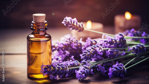 Aromatic Bliss Bundle: Lavender Bouquet and Essence