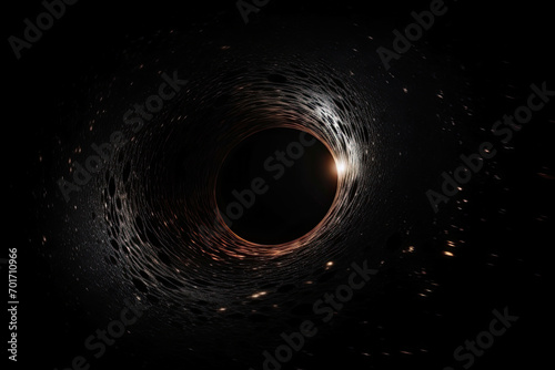 Black hole funnel.