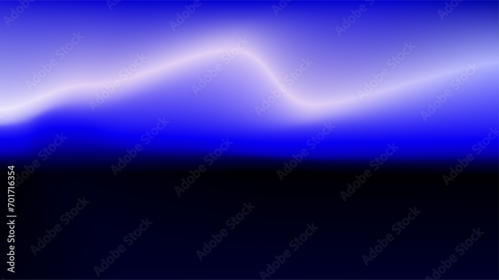 Blue and white flash of light and lightning double partition abstract presentation background
