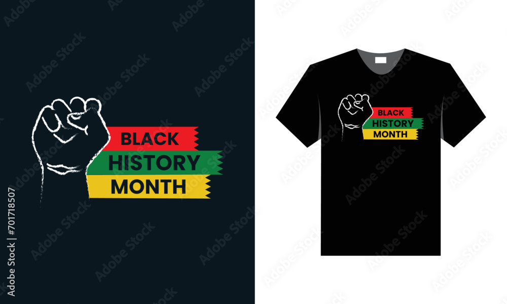 best t shirt design for black history month