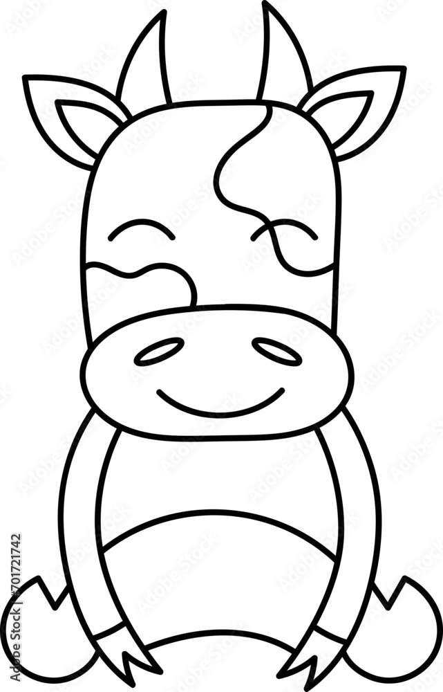 Cow Animal Outline Cow Animal Outline