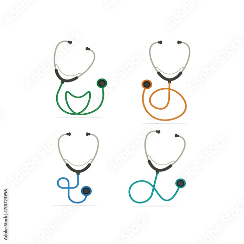 medical health service stethoscope set