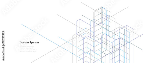 幾何学 抽象 建築 テクノロジー ビジネス 背景