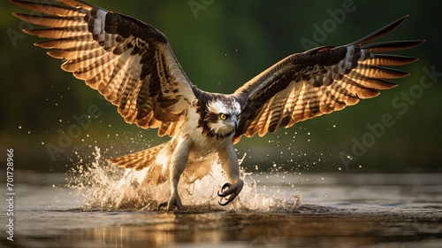 The sight of an osprey or sea hawk trying to hunt is amazing © Akbar